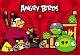 Папка-конверт пластиковая "Hatber", А4, 180мкм, на кнопке, серия "Angry Birds №4"