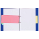 Набор картонных разделителей листов "Brauberg", 240x105мм, 180гр/м2, розовые, 100шт в плёнке