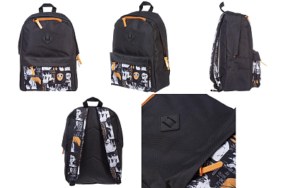 Рюкзак "Hatber", 42х29х16см, полиэстер, 1 отделение 2 кармана, серия "Simple - Нежные чувства"