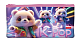 Пенал "Hatber", 205х110мм, мягкий, на молнии, серия "K-Pop мишки"