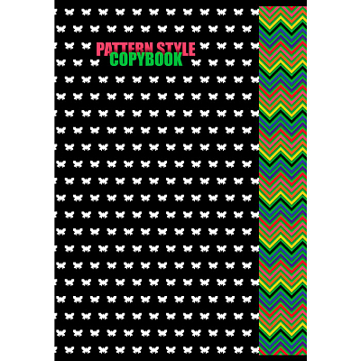 Тетрадь "Hatber", 48л, А4, клетка, на скобе, серия "Patternstyle"
