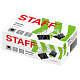 Зажимы для бумаг "Staff", 51мм, 230л, чёрные, 12 штук в картонной упаковке