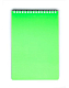 Блокнот "Hatber", 80л, А5, клетка, пластиковая обложка, на гребне, серия "Diamond Neon - Зелёный"