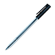 Шариковая ручка "Berlingo Victory", 0,7мм, чёрная, прозрачный корпус