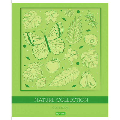 Тетрадь "Hatber Eco", 48л, А5, линия, на скобе, серия "Nature Collection"