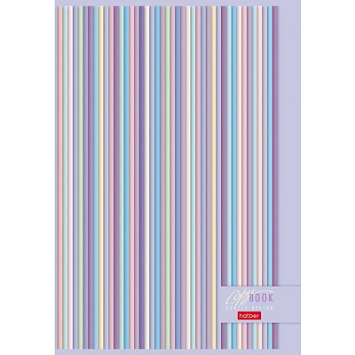 Тетрадь "Hatber", 96л, А4, клетка, на скобе, серия "Gentle Design"