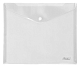 Папка-конверт пластиковая "Hatber", А5, 180мкм, на кнопке, матовая