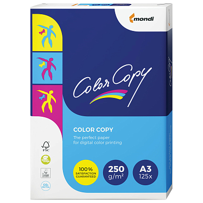 Бумага матовая для печати "Color Copy", A3, 250гр/м2, 125л, класс A++