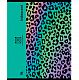 Тетрадь общая "BG", 96л, А5, клетка, лак, на скобе, серия "Iridescent"