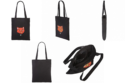 Сумка-шопер "Hatber", 40x36см, хлопок, 1 карман, серия "Лазер Би №1"