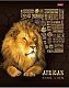 Тетрадь "Hatber", 48л, А5, клетка, 3D фольга и лак, ламинация, на скобе, серия "King Lion"