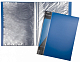 Папка пластиковая "Hatber", А4, 10 вкладышей, 600мкм, корешок 9мм, серия "Standard - Синяя"