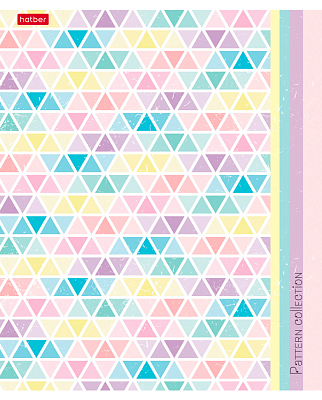 Тетрадь "Hatber", 48л, А5, линия, на скобе, серия "Pattern Collection"