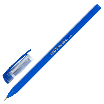 Ручка шариковая "Staff Basic OBP-320", 0,7мм, синяя, чернила на масляной основе, голубой корпус