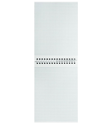 Блокнот "Brauberg", 60л, А5, клетка, жёсткая подложка, на гребне, серия "Classic"