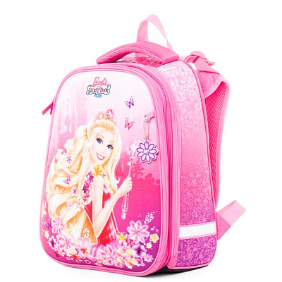 Рюкзак "Hatber HD", 37x29x17см, EVA-материал, 2 отделения, серия "Ergonomic - Barbie"