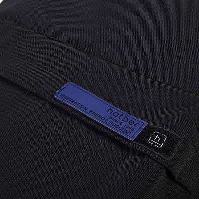 Рюкзак "Hatber", 46х31,5х15см, полиэстер, 2 отделения, 3 кармана, нагрудная стяжка, светоотражающие элементы, серия "Daily - Black"