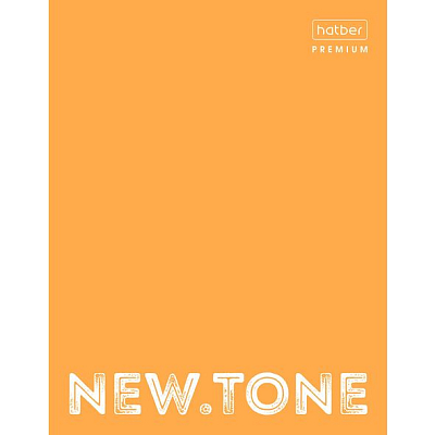 Папка картонная "Hatber Premium", А5, на 2-х кольцах, ламинация, серия "NewTone Neon - Orange"