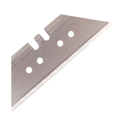 Лезвия для универсальных ножей "Brauberg", 18мм, толщина 0,6мм, SK5 сталь, форма-трапеция, 5шт в картонной упаковке