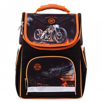 Рюкзак "Hatber", 38x29x16см, полиэстер, 1 отделение, 3 кармана, серия "Balance - MotoBike"