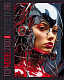 Тетрадь "Hatber", 96л, А5, клетка, ламинация, на скобе, серия "Cyborg-girl"
