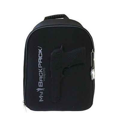 Рюкзак "Hatber", 37x29x17см, EVA-материал, 1 отделение, 1 карман, серия "Ergonomic Light - Пистолет"