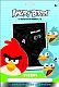 Гравюра Centrum, серия "Angry Birds Red" 24х18см с металлическим эффектом под серебро