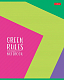 Тетрадь "Hatber", 96л, А5, линия, на скобе, серия "Green Rules"