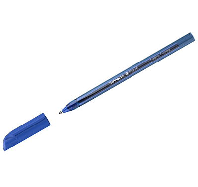 Ручка шариковая "Schneider Vizz M", 1мм, синяя, чернила на масляной основе, синий корпус
