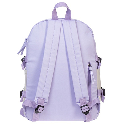 Рюкзак "Hatber", 41,5x30x17,5см, полиэстер, 1 отделение, 6 карманов, серия "Mimimilk: Bear - Сиреневый"