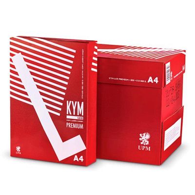 Бумага для печати "KymLux Premium" UPM, А4, 80г/м2, 500л, класс А+