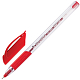 Ручка шариковая "Brauberg Extra Glide GT", 0,7мм, красная, чернила на масляной основе, резиновый грип, прозрачный корпус
