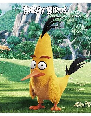 Тетрадь "Hatber", 48л, А5, клетка, лак, на скобе, серия "Angry Birds Movie №1"