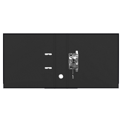 Папка-регистратор "Berlingo", А4, 70мм, 550л, арочный механизм, двухстороннее покрытие бумвинил, нижняя металлическая окантовка, чёрная