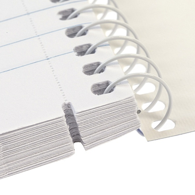 Тетрадь "Hatber", 96л, А4, линия, ламинация, тиснение, на спирали, серия "Студенту - Viva Magenta"