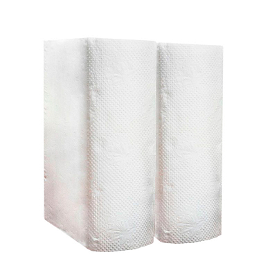 Бумажные полотенца "Alba Standart", 200л, 2 слоя, белые, ZZ-сложения