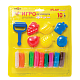 ИГРОформ10цвх20гр+Каток6Формочек блистер