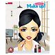 Тетрадь "Hatber", 48л, А5, клетка, на скобе, серия "Make-Up 4D"