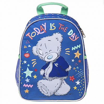 Рюкзак "Hatber", 31x24x10см, полиэстер, 1 отделение, 2 кармана, светоотражающие элементы, серия "MetoYou - Синий"