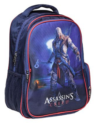 Рюкзак "Hatber HD", 43x31x17,5см, полиэстер, 2 отделения, 2 кармана, серия "City Style - Assassin"s Creed"