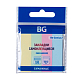 Набор закладок бумажных "BG", 50x12мм, 25л, 4 цвета, клеевой край, в пакете