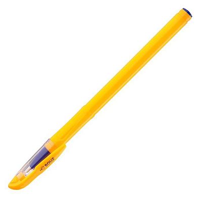 Ручка шариковая "Союз Oil Pen", 0,7мм, синяя, оранжевый корпус