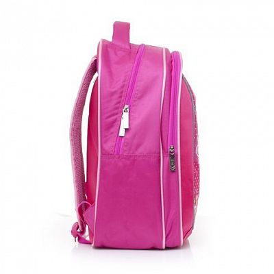Рюкзак "BG", 40x29x15см, полиэстер, 2 отделения, серия "Start - Pink Flowers"