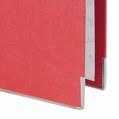 Папка-регистратор "Brauberg", А4, 80мм, 600л, арочный механизм, ПВХ-покрытие, нижняя металлическая окантовка, долгий срок службы, красная