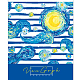 Тетрадь общая "BG", 48л, А5, клетка, на скобе, серия "Blue World"