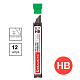 Грифели для механических карандашей "Brauberg", HB, 0,7мм, 12шт в пенале