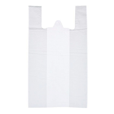 Пакет упаковочный майка, 40*60см белые 30шт/упак.