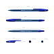 Ручка шариковая "Erich Krause R-301 Original Stick", 0,7мм, синяя, синий тонированный корпус