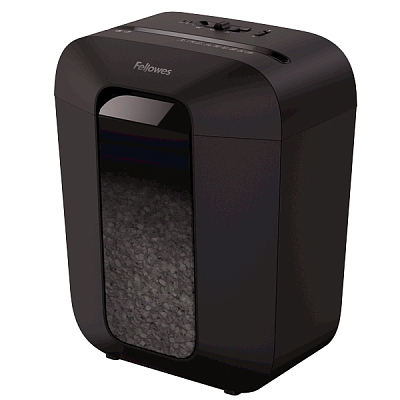 Уничтожитель документов "Fellowes Powershred LX41", DIN P-4, 4х12мм, 8 листов, 7 литров, чёрный