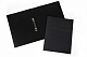 Папка пластиковая "Hatber", А4, на 2-х кольцах, 500мкм, корешок 25мм, серия "Line - Чёрная"